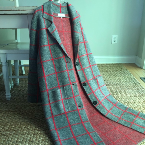 New: John + Jenn Coatigan. Cardigan Coat. Size Small - Picture 1 of 13